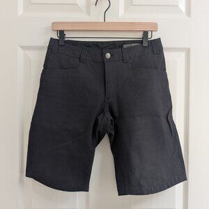 Swrve black cotton blend cycling shorts size 30